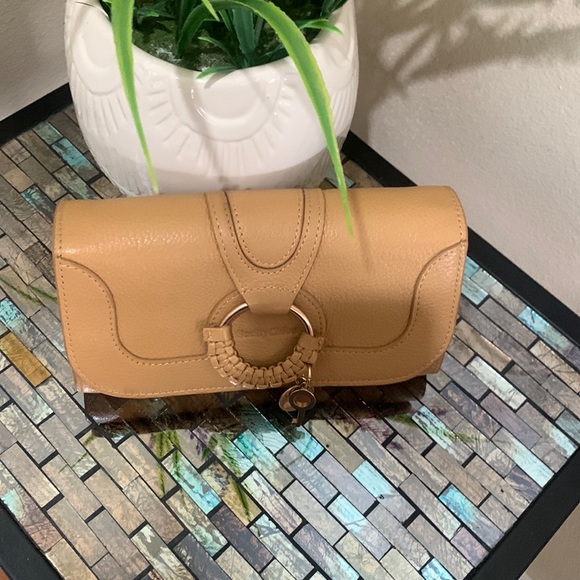 New Without SeeTag by Chloe  Hana Large Leather Wallet on a Chain - Picture 17 of 17